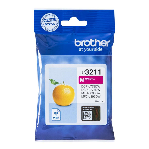 Brother LC3211 Magenta Cartucho de Tinta Original - LC3211M