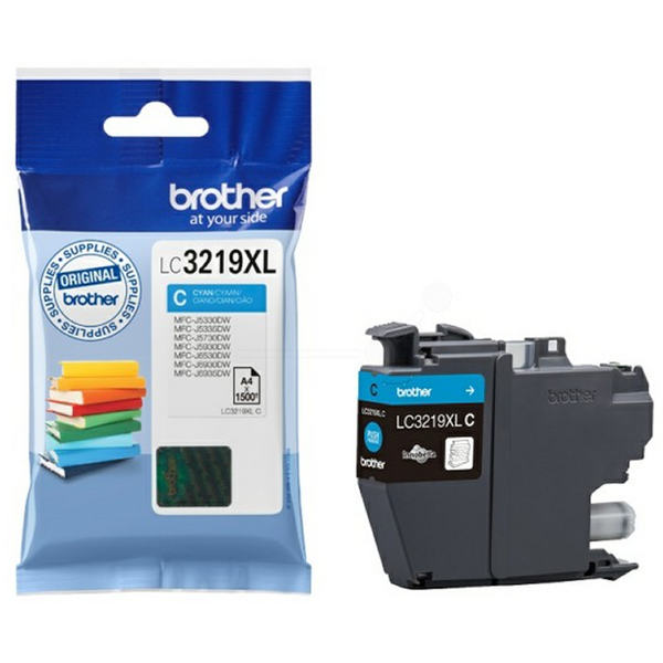 Brother LC3219XL Cyan Cartucho de Tinta Original - LC3219XLC