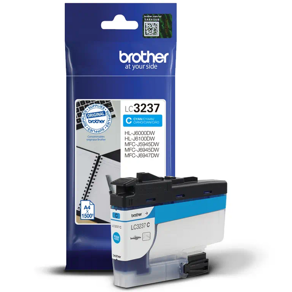 Brother LC3237 Cyan Cartucho de Tinta Original - LC3237C