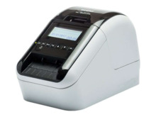 Brother QL820NWBC Impresora Profesional Termica de Etiquetas WiFi - Bluetooth MFI - Impresion Negro/Rojo - Pantalla LCD
