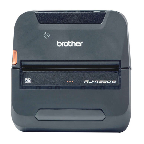 Brother RJ-4230B Impresora Termica Portatil de Etiquetas y Tickets Bluetooth, USB - Resolucion 203ppp - Velocidad 127mms - Color