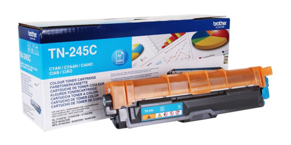 Brother TN245 Cyan Cartucho de Toner Original - TN245C