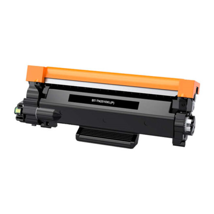 Compatible Brother TN2510XL Negro Cartucho de Toner - Reemplaza TN2510XL