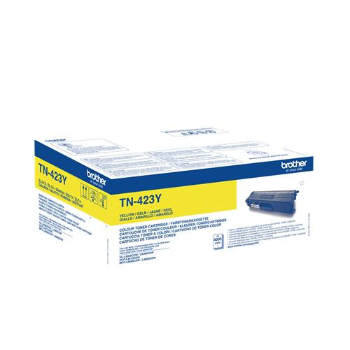 Brother TN423 Amarillo Cartucho de Toner Original - TN423Y