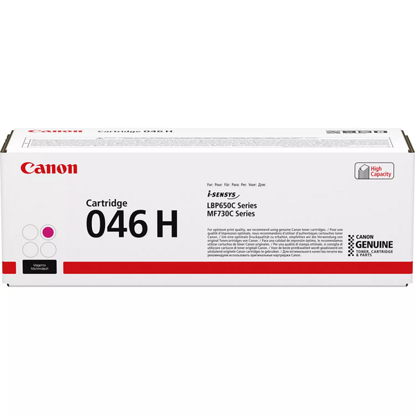 Canon 046H Magenta Cartucho de Toner Original - 1252C002