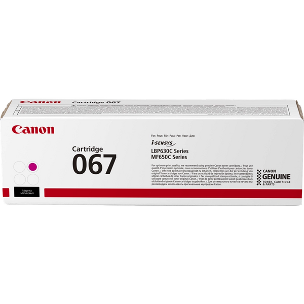 Canon 067 Magenta Cartucho de Toner Original - 5100C002