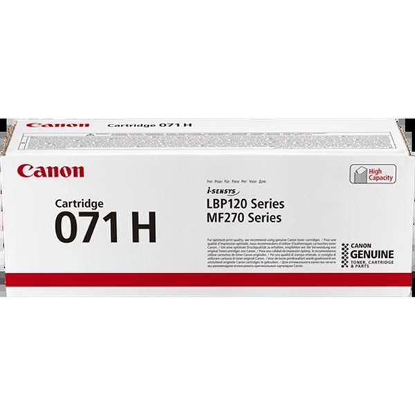 Canon 071H BK Negro Cartucho de Toner Original - 5646C002