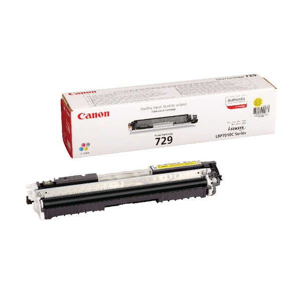 Canon 729 Amarillo Cartucho de Toner Original - 4367B002