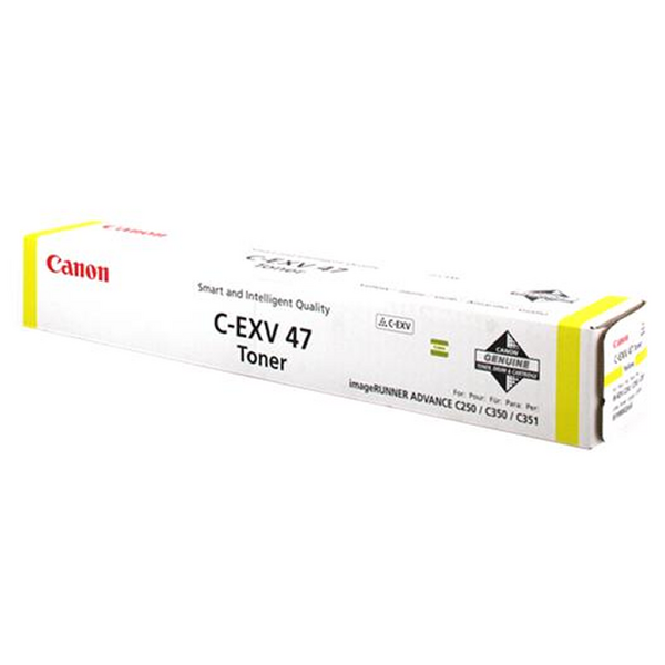 Canon CEXV47 Amarillo Cartucho de Toner Original - 8519B002