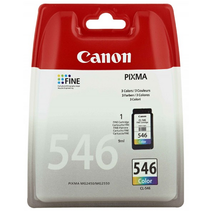 Canon CL546 Color Cartucho de Tinta Original - 8289B004 (Blister con alarma)
