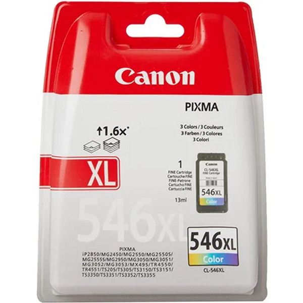 Canon CL546XL Color Cartucho de Tinta Original - 8288B004 (Blister con Alarma)
