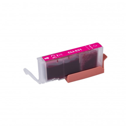 Compatible Canon CLI531 Magenta Cartucho de Tinta - Reemplaza 6120C001/CLI531M