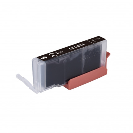 Compatible Canon CLI531 Negro Cartucho de Tinta - Reemplaza 6118C001/CLI531BK