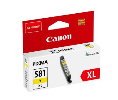 Canon CLI581XL Amarillo Cartucho de Tinta Original - 2051C001