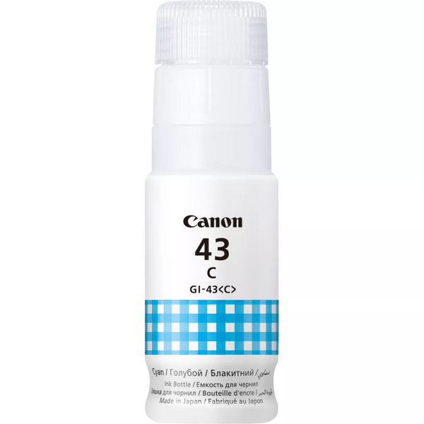 Canon GI43 Cyan Botella de Tinta Original - GI43C/4672C001