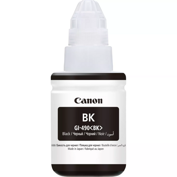 Canon GI490 Negro Botella de Tinta Original - GI490BK/0663C001