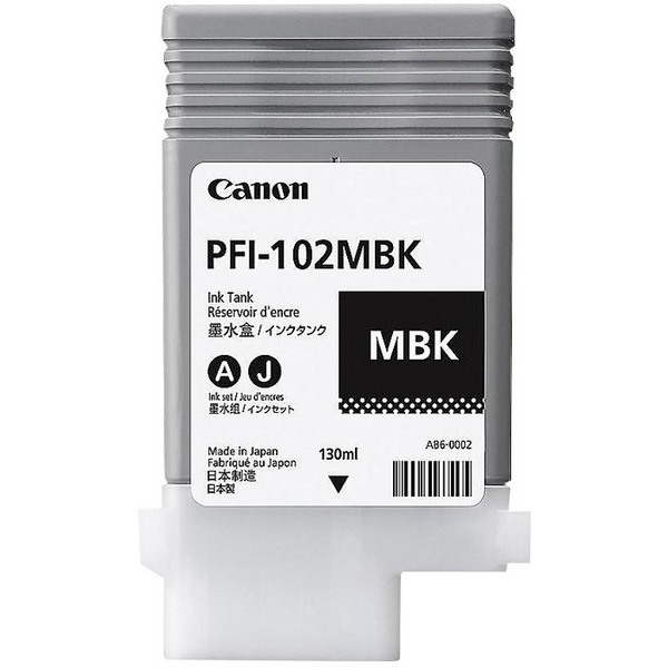 Canon PFI102 Negro Mate Cartucho de Tinta Original - 0894B001