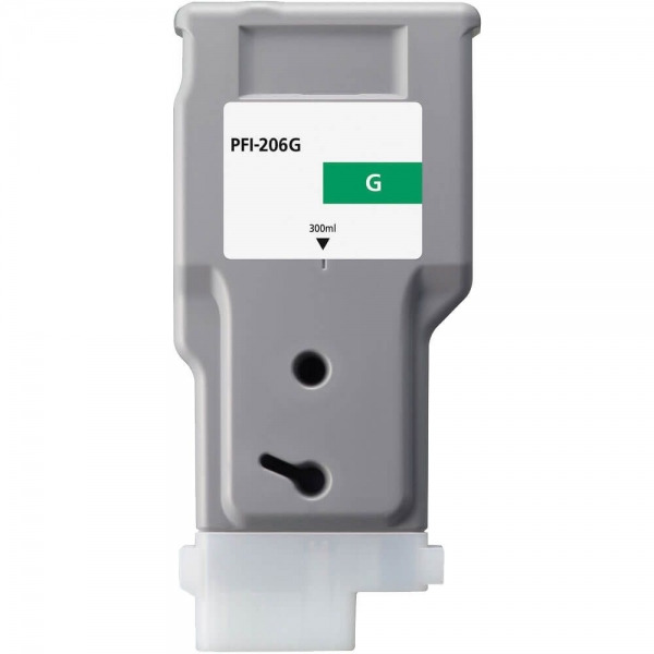 Canon PFI206 Verde Cartucho de Tinta Pigmentada Generico - Reemplaza PFI206G/5310B001
