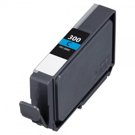 Compatible Canon PFI300 Cyan Cartucho de Tinta Pigmentada - Reemplaza 4194C001/PFI300C
