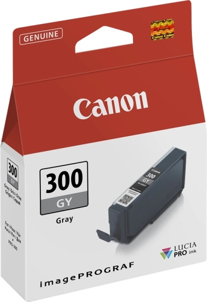 Canon PFI300 Gris Cartucho de Tinta Original - 4200C001/PFI300GY