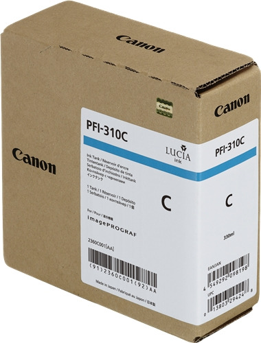 Canon PFI310 Cyan Cartucho de Tinta Original - 2360C001