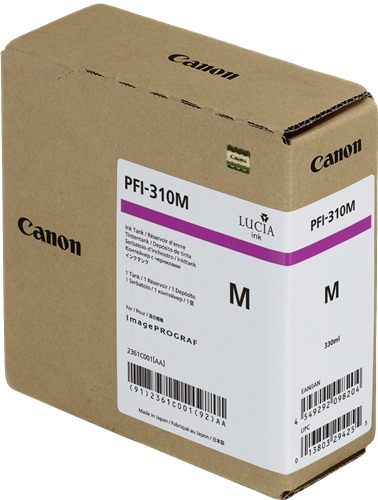 Canon PFI310 Magenta Cartucho de Tinta Original - 2361C001