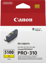 Canon PFI5100 Amarillo Cartucho de Tinta Original - PFI5100Y/6955C001