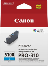 Canon PFI5100 Cyan Cartucho de Tinta Original - PFI5100C/6953C001