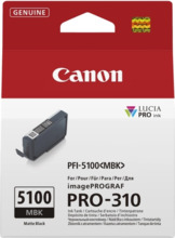 Canon PFI5100 Negro Mate Cartucho de Tinta Original - PFI5100MBK/6951C001