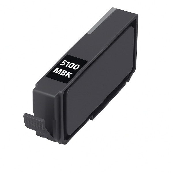 Canon PFI5100 Negro Mate Cartucho de Tinta Pigmentada Generico - Reemplaza PFI5100MBK/6951C001