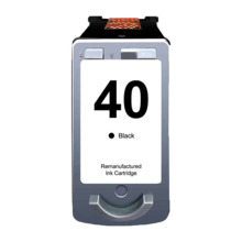 Canon PG40/PG50/PG37 Negro Cartucho de Tinta Remanufacturado - Muestra Nivel de Tinta - Reemplaza 0615B001/0615B042/0616B001/214