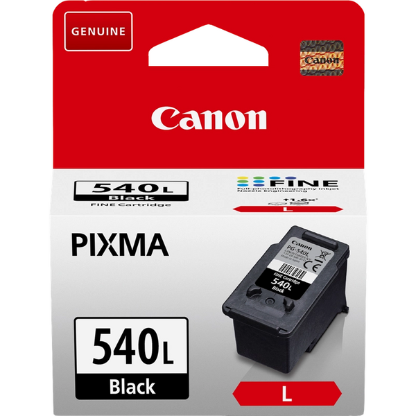 Canon PG540L Negro Cartucho de Tinta Original - 5224B001/5224B010/5224B011/5222B004/5222B005/5222B001