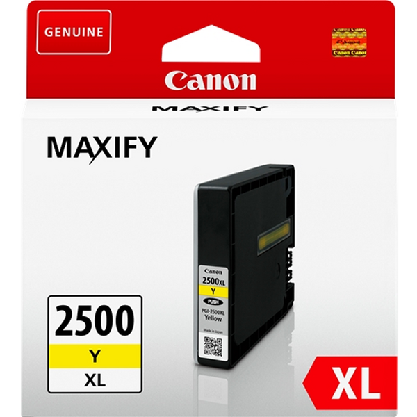 Canon PGI2500XL Amarillo Cartucho de Tinta Original - 9267B001