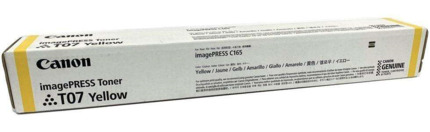 Canon imagePRESS T07 Amarillo Cartucho de Toner Original - 3644C001