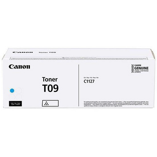Canon T09 Cyan Cartucho de Toner Original - 3019C006