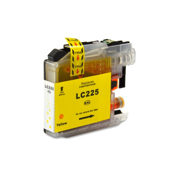 Compatible Brother LC225XL Amarillo Cartucho de Tinta - Reemplaza LC225XLY