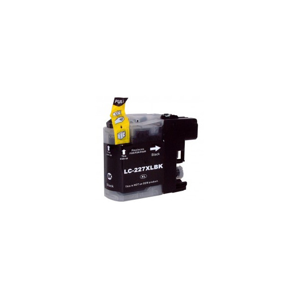 Compatible Brother LC227XL Negro Cartucho de Tinta - Reemplaza LC227XLBK