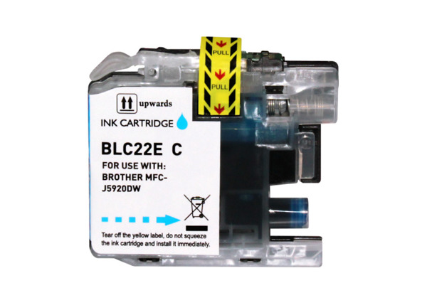 Compatible Brother LC22E Cyan Cartucho de Tinta - Reemplaza LC22EC