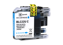 Compatible Brother LC22U Cyan Cartucho de Tinta - Reemplaza LC22UCBP