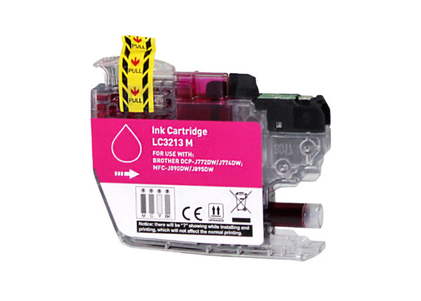 Compatible Brother LC3213/LC3211 Magenta Cartucho de Tinta - Reemplaza LC3213M/LC3211M