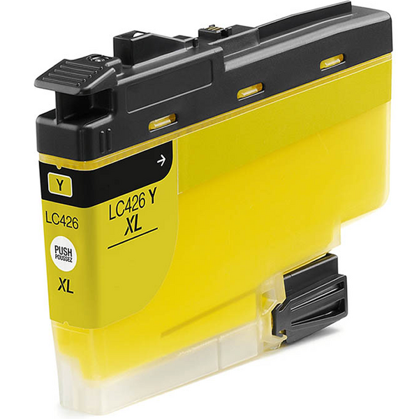 Compatible Brother LC426XL Amarillo Cartucho de Tinta Pigmentada - Reemplaza LC426XLY