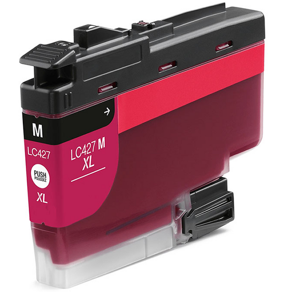 Compatible Brother LC427XL Magenta Cartucho de Tinta Pigmentada - Reemplaza LC427XLM