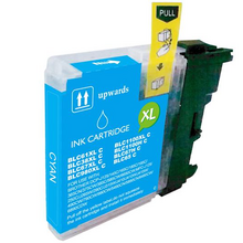 Compatible Brother LC980XL/LC1100XL/LC985XL Cyan Cartucho de Tinta Generico - Reemplaza LC980C/LC1100C/LC985C