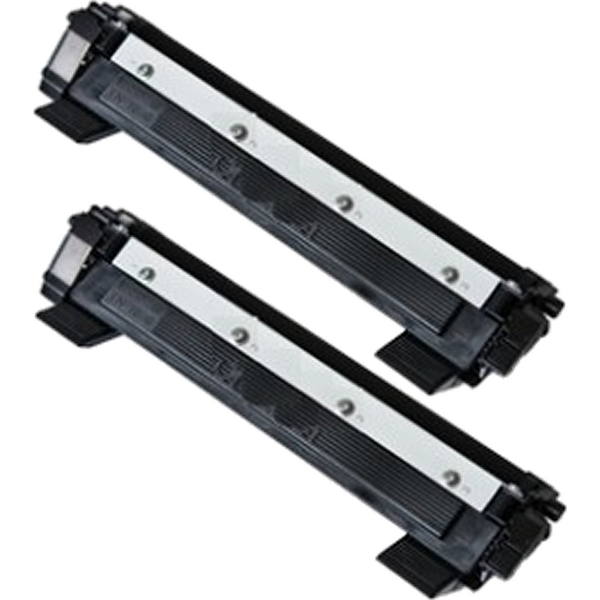 Compatible Brother TN1050 Negro Pack de 2 Cartuchos de Toner