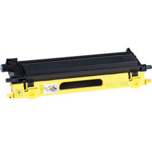 Compatible Brother TN135/TN130 Amarillo Cartucho de Toner - Reemplaza TN135Y/TN130Y