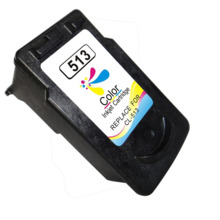 Compatible Canon CL513/CL511 Color Cartucho de Tinta - Muestra Nivel de Tinta - Reemplaza 2971B001/2972B001