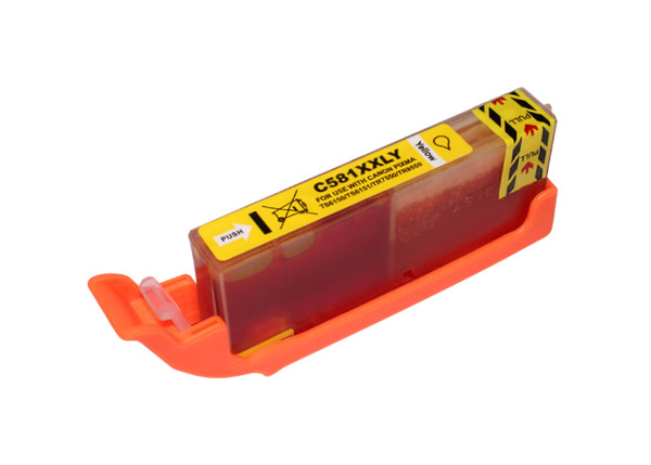 Compatible Canon CLI581XXL Amarillo Cartucho de Tinta - Reemplaza 1997C001/2105C001/2051C001