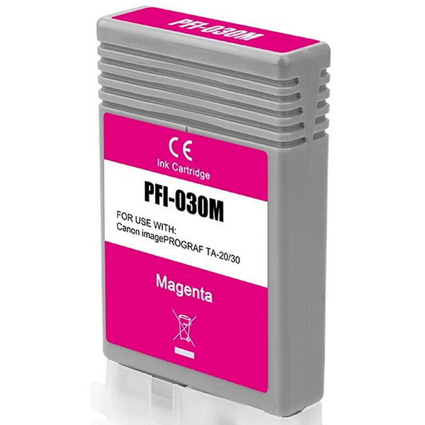 Compatible Canon PFI030 Magenta Cartucho de Tinta Pigmentada - Reemplaza 3491C001