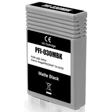 Compatible Canon PFI030 Negro Mate Cartucho de Tinta Pigmentada - Reemplaza 3488C001