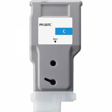 Compatible Canon PFI207 Cyan Cartucho de Tinta - Reemplaza PFI207C/8790B001